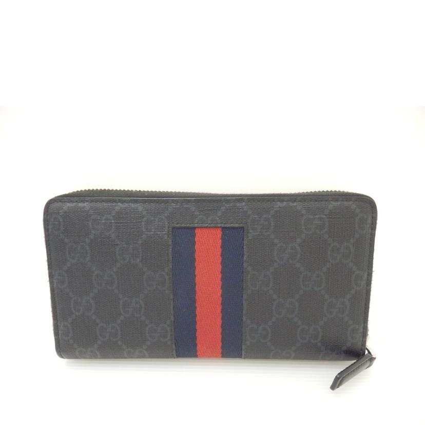 GUCCI グッチ/GGスプリームラウンドファスナー長財布/408831//493075/Bランク/88