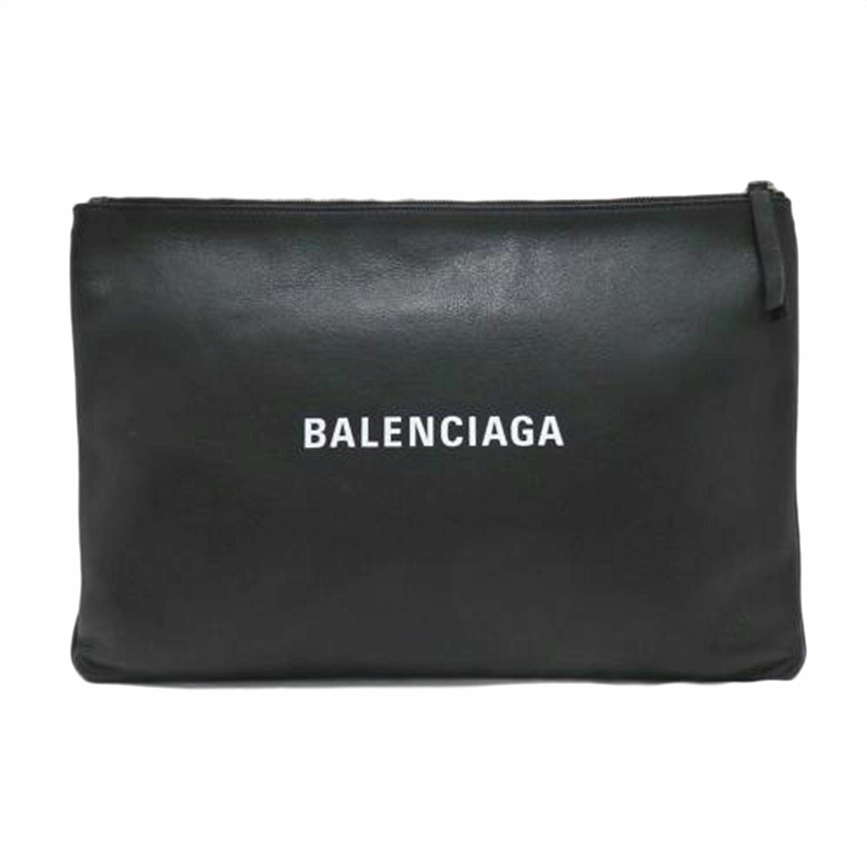 BALENCIAGA バレンシア/レザークラッチバッグ/485112//528147/ABランク/85