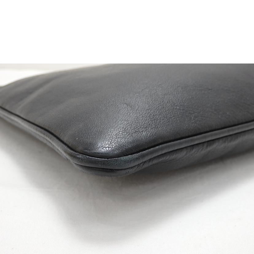 BALENCIAGA バレンシア/レザークラッチバッグ/485112//528147/ABランク/85