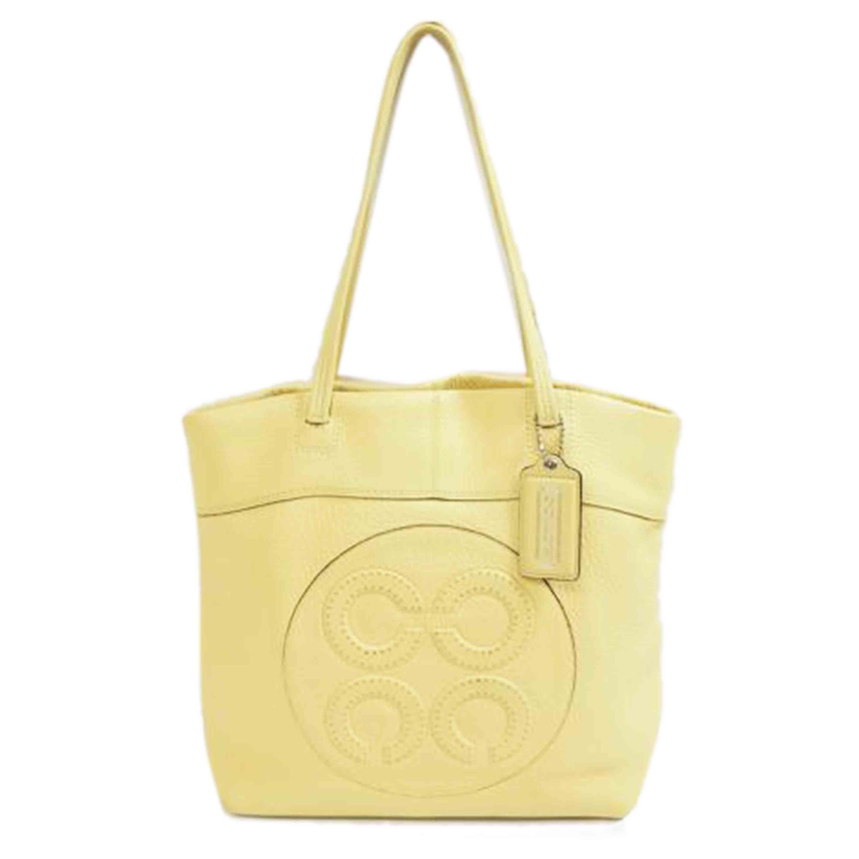 COACH コーチ/ジュリアレザーオプアートペリートート/14967//A10**/Bランク/71