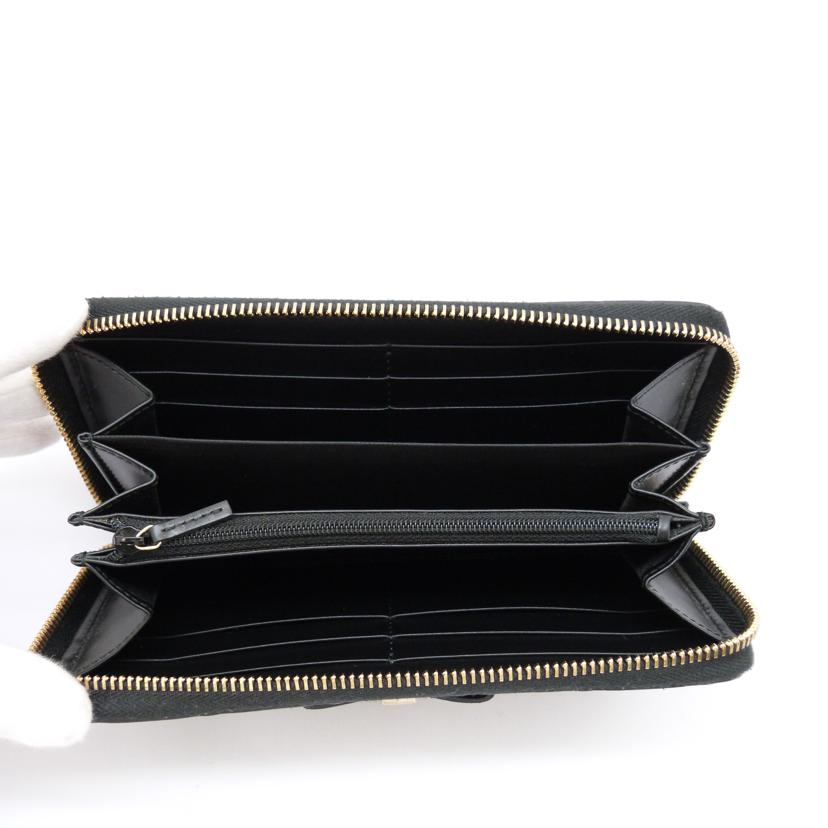 GUCCI グッチ/シマレザーラウンドファスナー 長財布/388680//2149/ABランク/03