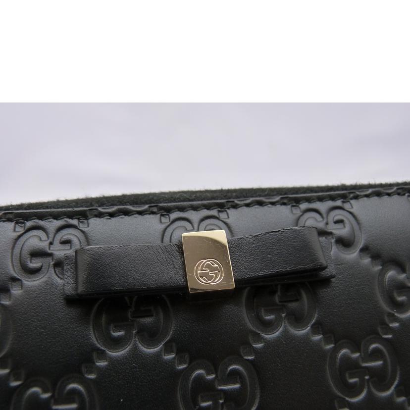 GUCCI グッチ/シマレザーラウンドファスナー 長財布/388680//2149/ABランク/03