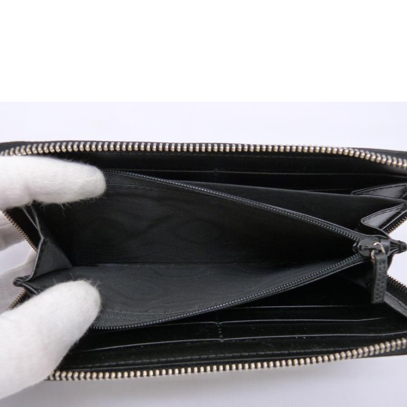 GUCCI グッチ/GGインプリメ PCV ラウンドファスナー 長財布/307982//0959/ABランク/03
