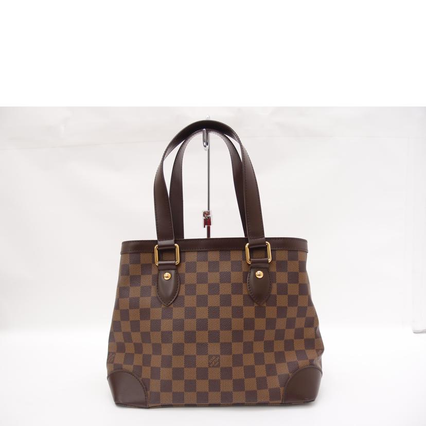 LOUIS VUITTON ルイ・ヴィトン ハンドバッグ 手提げ 市松模様 ブラウン レディース/ハムステッドPM/ダミエ・エベヌ/N51205//MI1068/SAランク/69