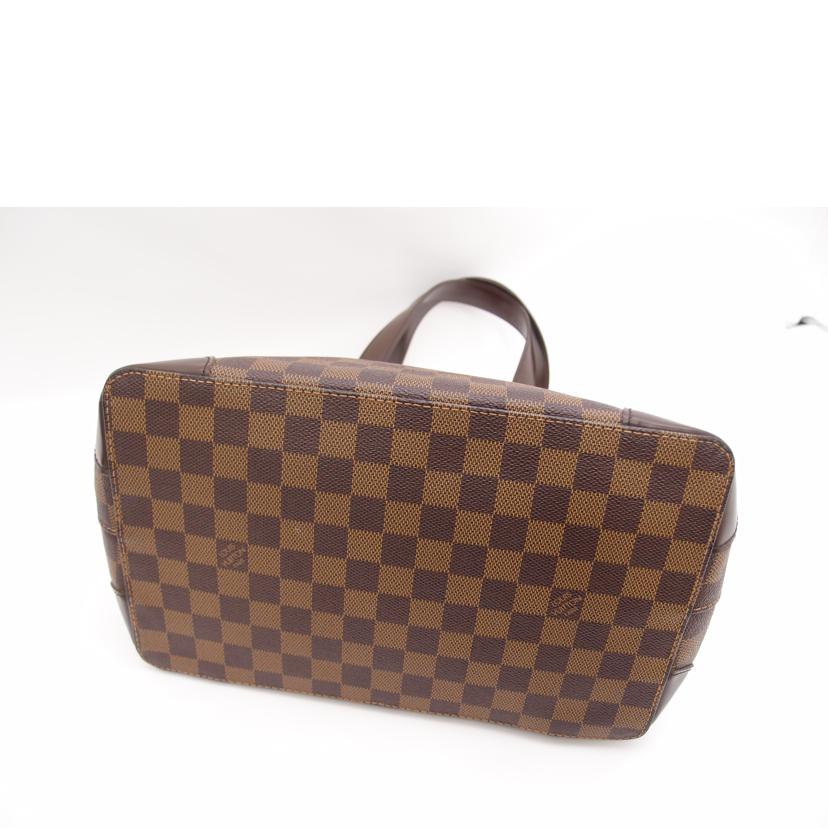 LOUIS VUITTON ルイ・ヴィトン ハンドバッグ 手提げ 市松模様 ブラウン レディース/ハムステッドPM/ダミエ・エベヌ/N51205//MI1068/SAランク/69