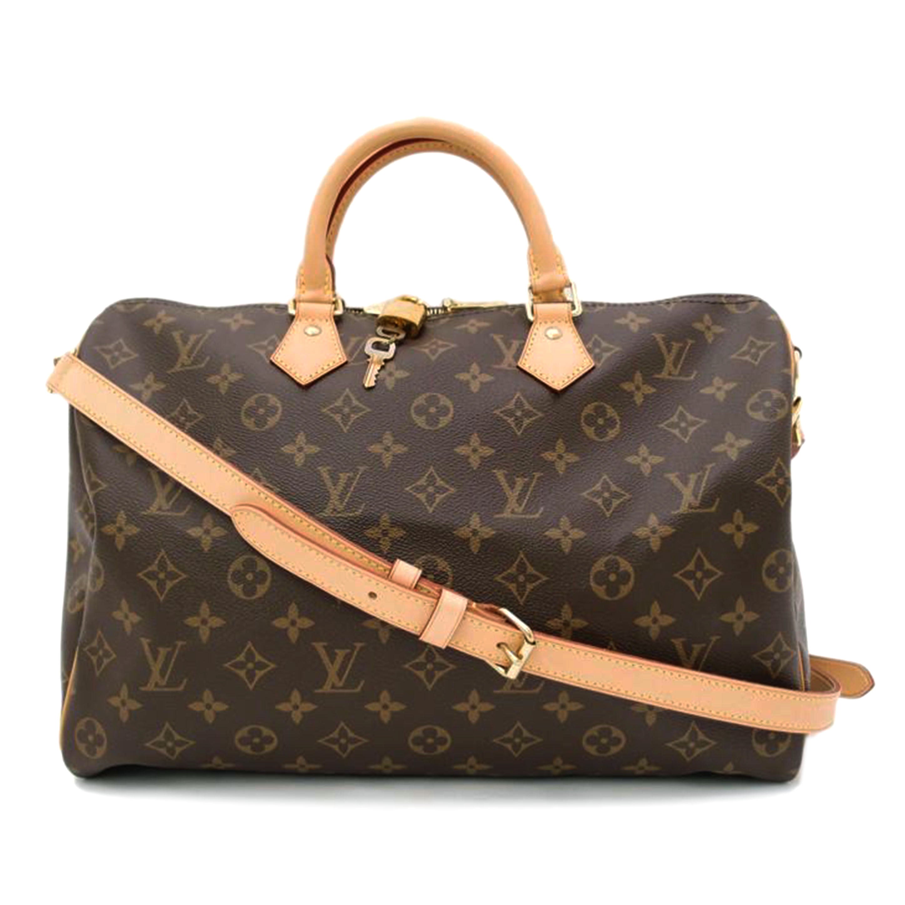 LOUIS VUITTON ルイヴィトン 2wayショルダーバッグ ブラウン/スピーディバンドリエール35/モノグラム/新型/M40392//RI4137/SAランク/69
