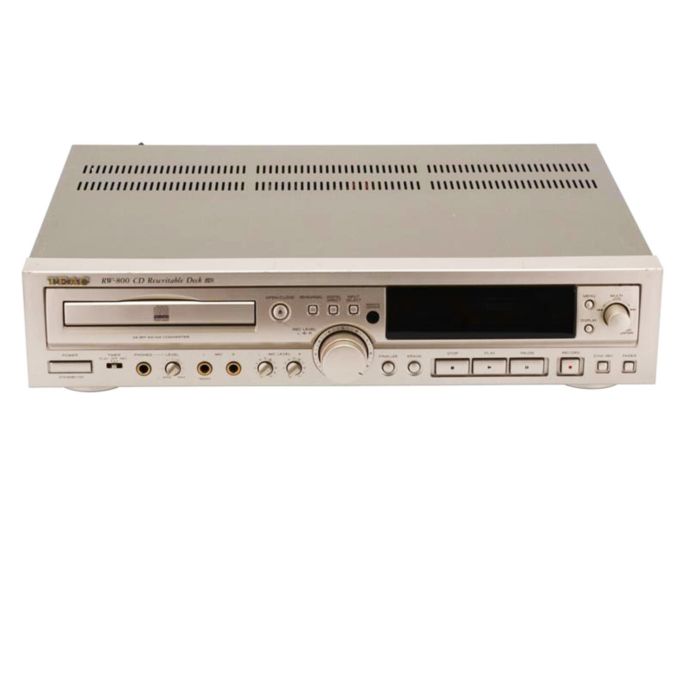 TEAC ティアック RW-800 CD Rewritable Deck UR CDデッキ CDレコーダー