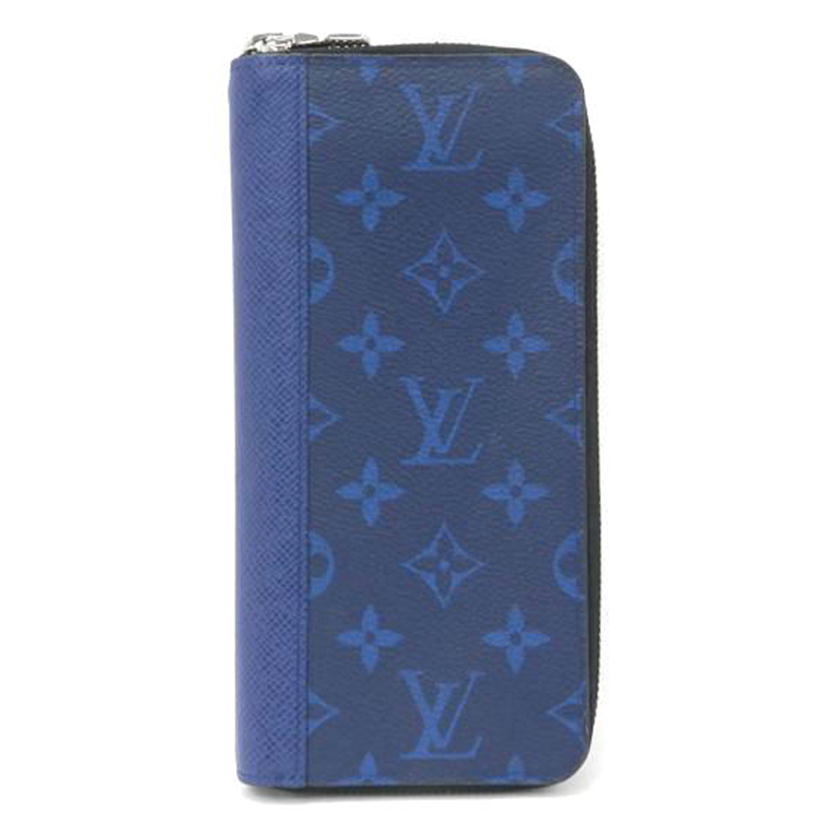 LOUIS VUITTON ルイヴィトン ラウンドファスナー長財布 青 メンズ/ジッピーウォレット・ヴェルティカル/タイガラマ/コバルトブルー/M30447//CA0251/SAランク/69