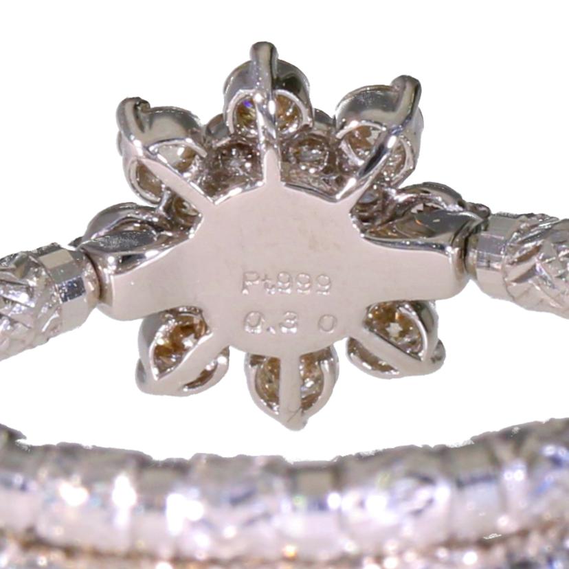 / Pt999ダイヤリング0.30ct//Aランク/75