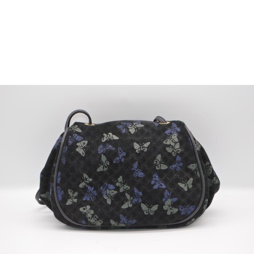 BOTTEGA VENETA ボッテガヴェネタ/イントレミッチオバタフライスェードレザーショルダー//ABランク/89