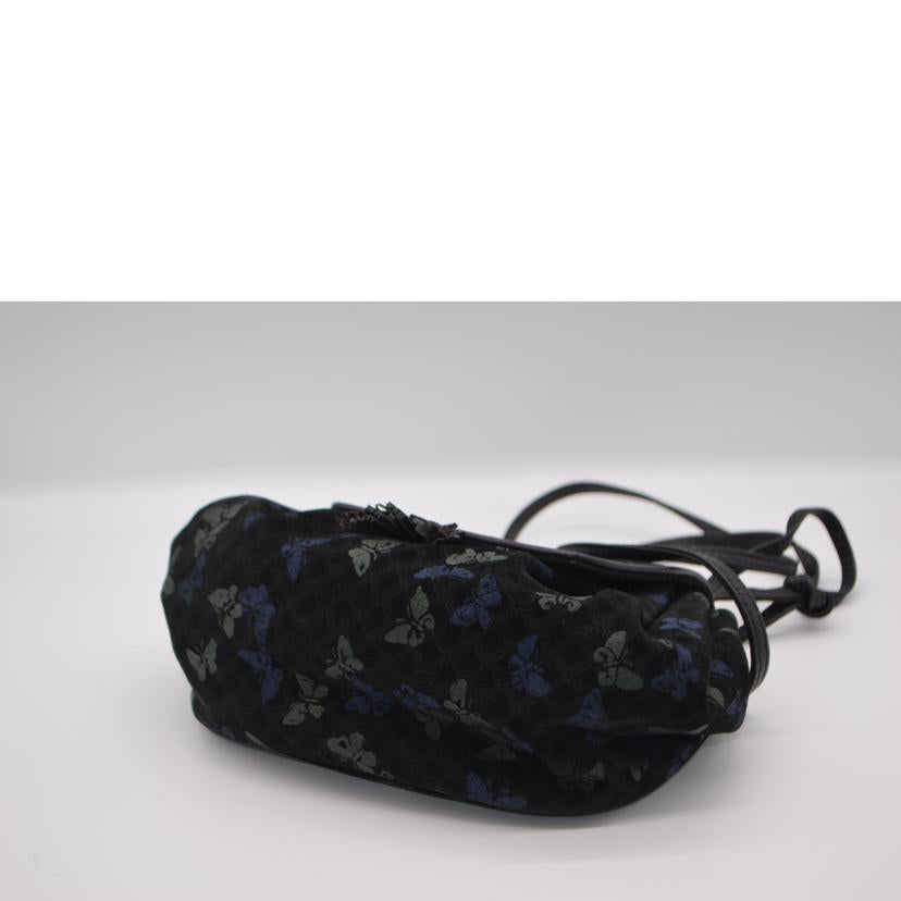 BOTTEGA VENETA ボッテガヴェネタ/イントレミッチオバタフライスェードレザーショルダー//ABランク/89