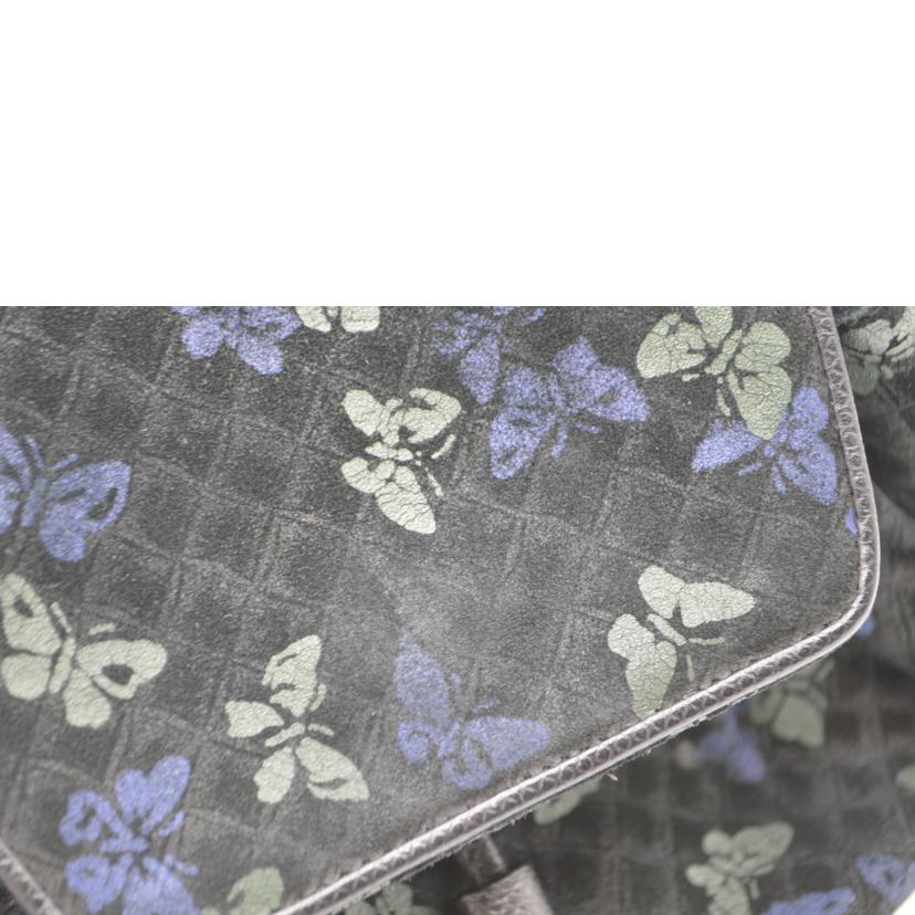 BOTTEGA VENETA ボッテガヴェネタ/イントレミッチオバタフライスェードレザーショルダー//ABランク/89