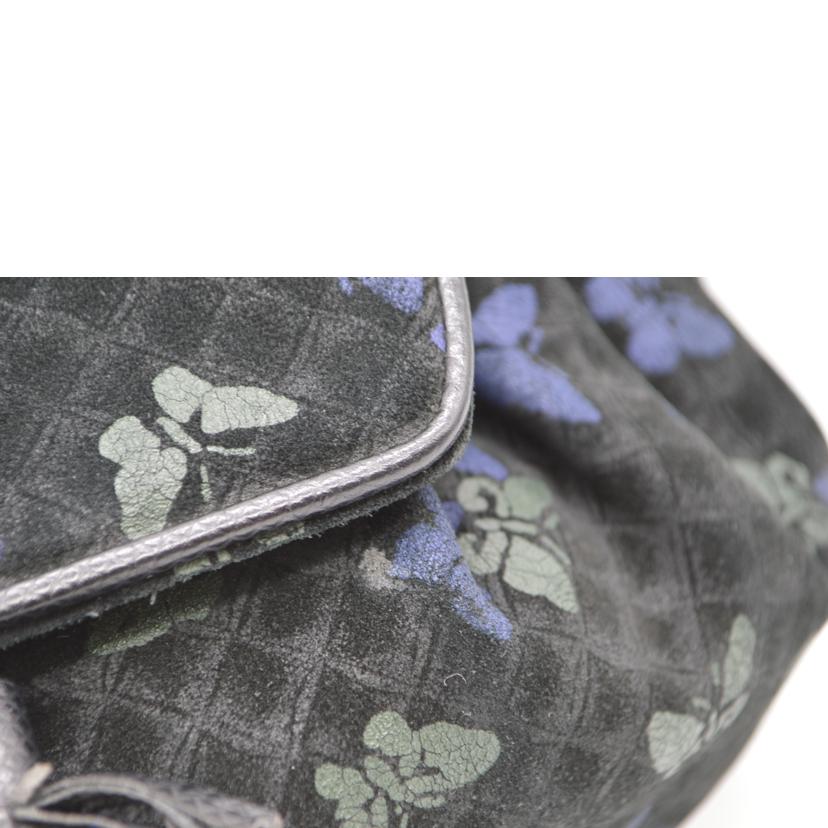BOTTEGA VENETA ボッテガヴェネタ/イントレミッチオバタフライスェードレザーショルダー//ABランク/89