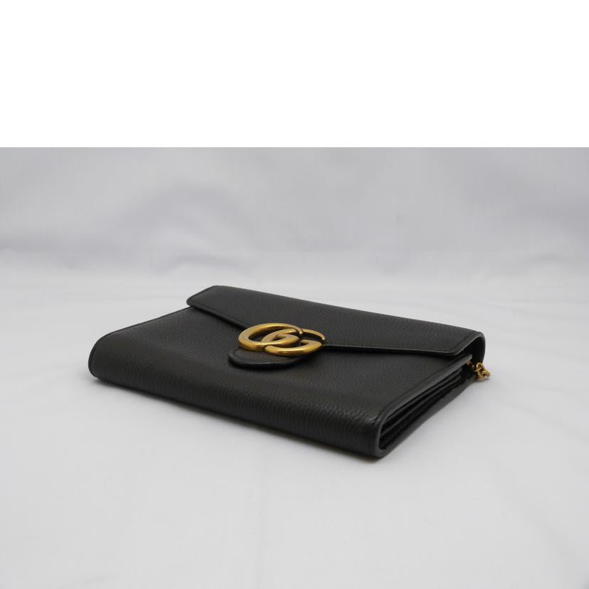 GUCCI グッチ/GGマーモント チェーンウォレット/401232//1147/Bランク/03