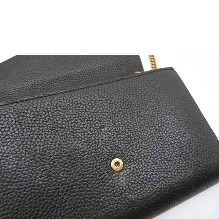 GUCCI グッチ/GGマーモント チェーンウォレット/401232//1147/Bランク/03