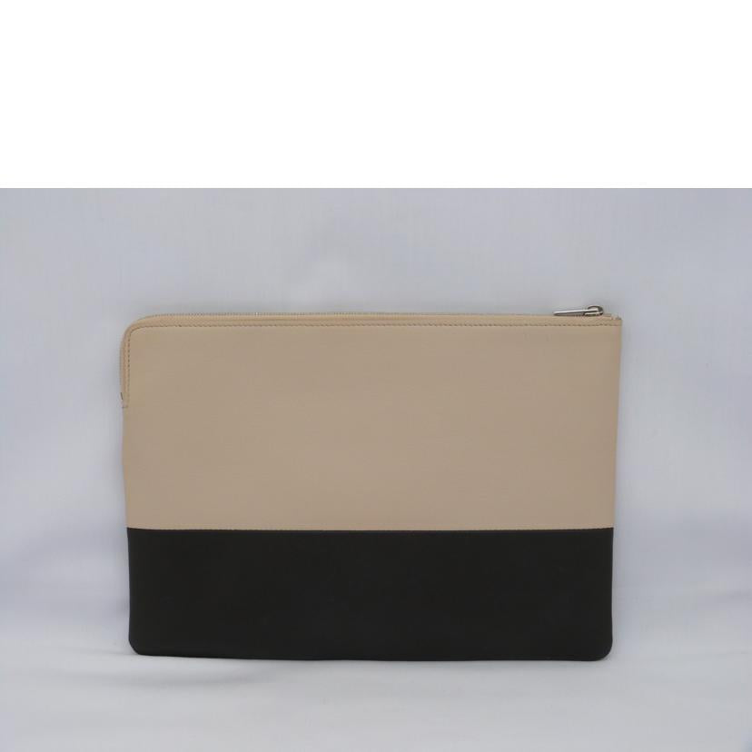 CELINE セリーヌ/バイカラー クラッチバッグ//ABランク/03