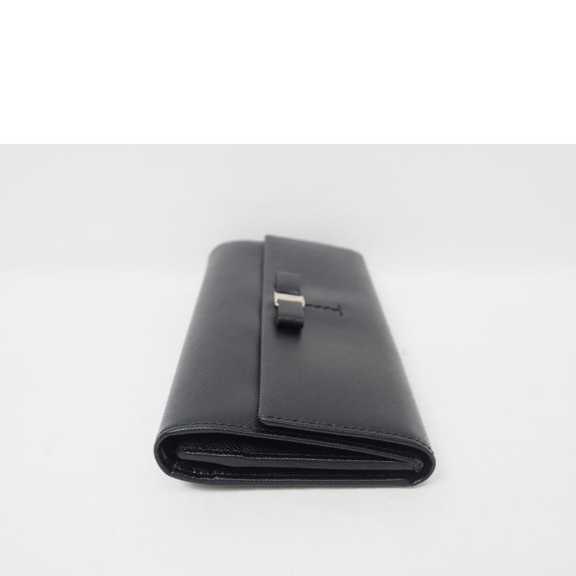 Ferragamo Ferragamo/レザー3つ折り長財布/黒/KI-22 A953//Aランク/78