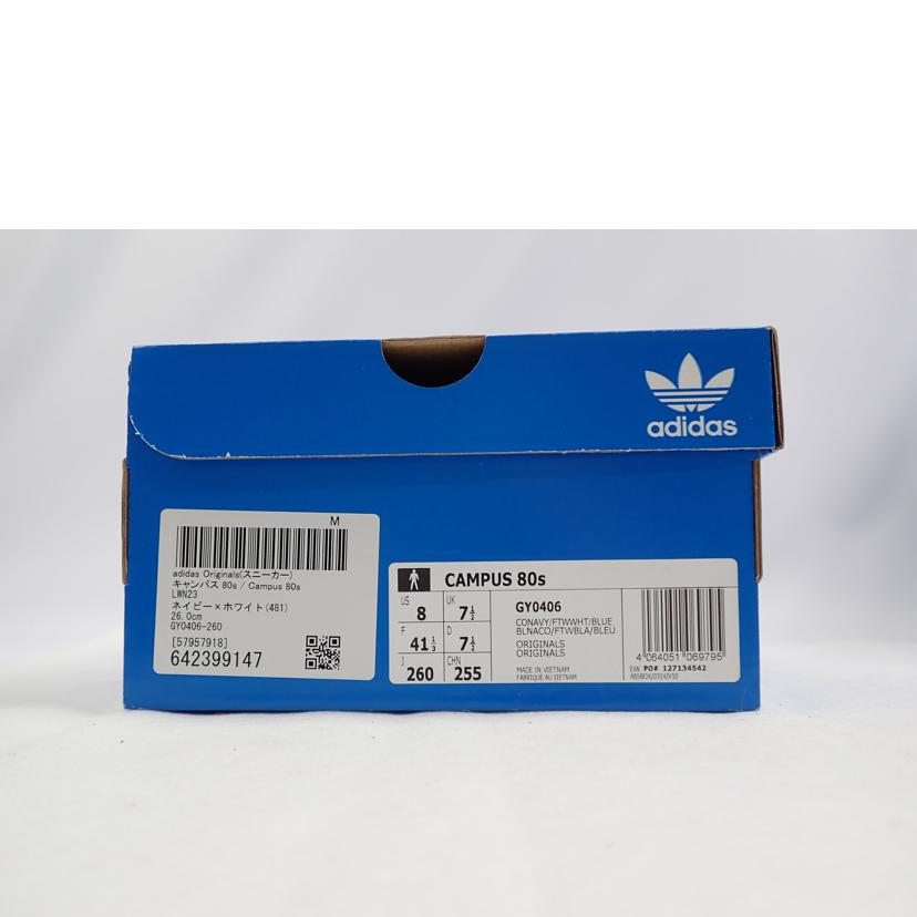 adidas アディダス/CAMPUS 80s/GY0406//26cm/ABランク/62