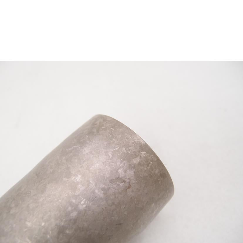 HORIE 堀江/純チタン2重タンブラー 窯創り プレミアム 新潟県燕産 シルバー//Sランク/69