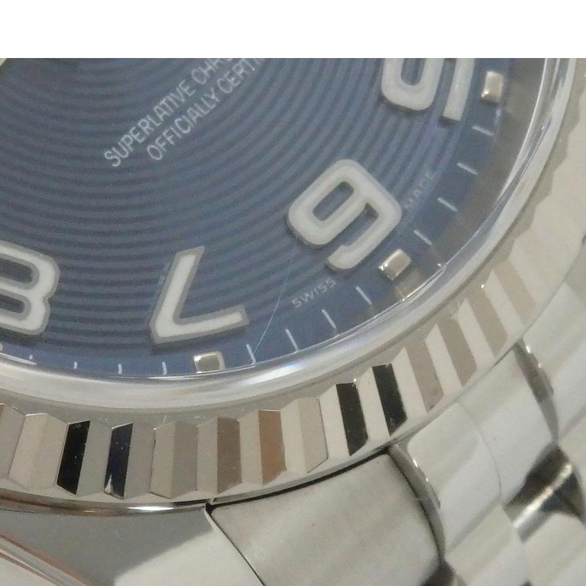 ROLEX ロレックス/DATE JUST/ブルー文字盤/116234//D046595/ABランク/77
