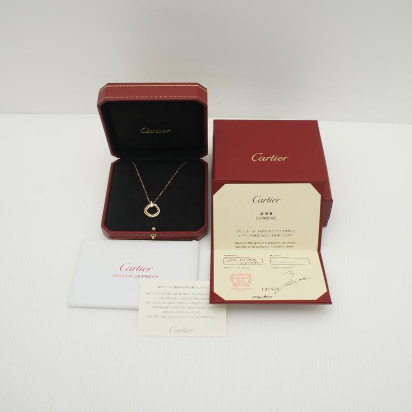 Cartier カルティエ/Cartier トリニティネックレス/9265410034248//XY1482/ABランク/75