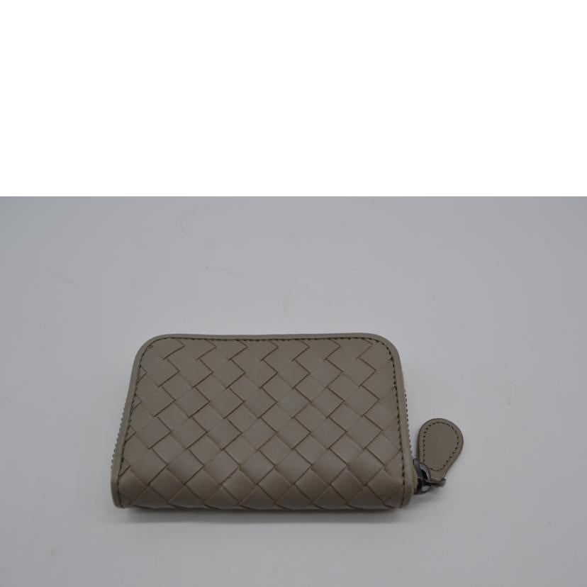 BOTTEGA VENETA/イントレチャートレザーコインケース/グレージュ/114075//B06116082K/ABランク/89