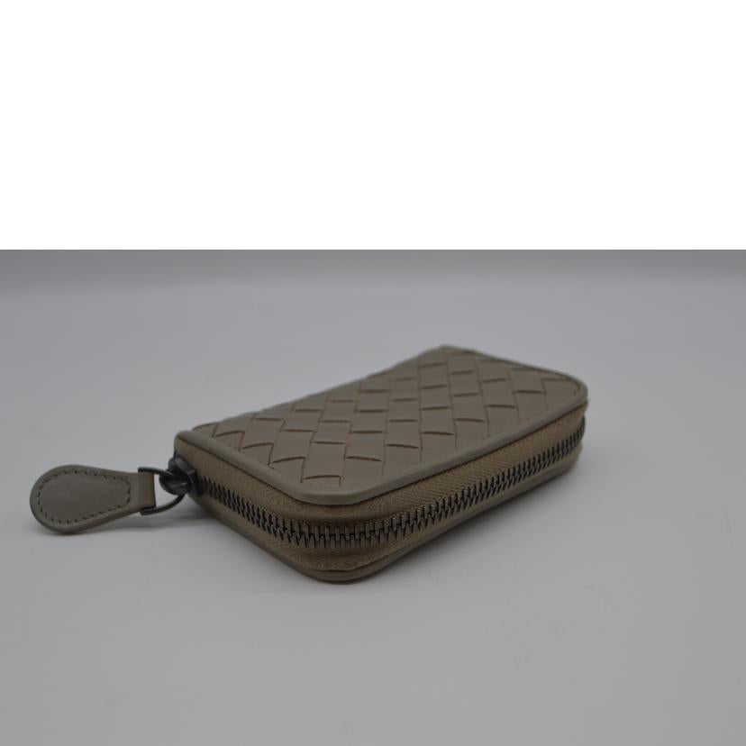 BOTTEGA VENETA/イントレチャートレザーコインケース/グレージュ/114075//B06116082K/ABランク/89
