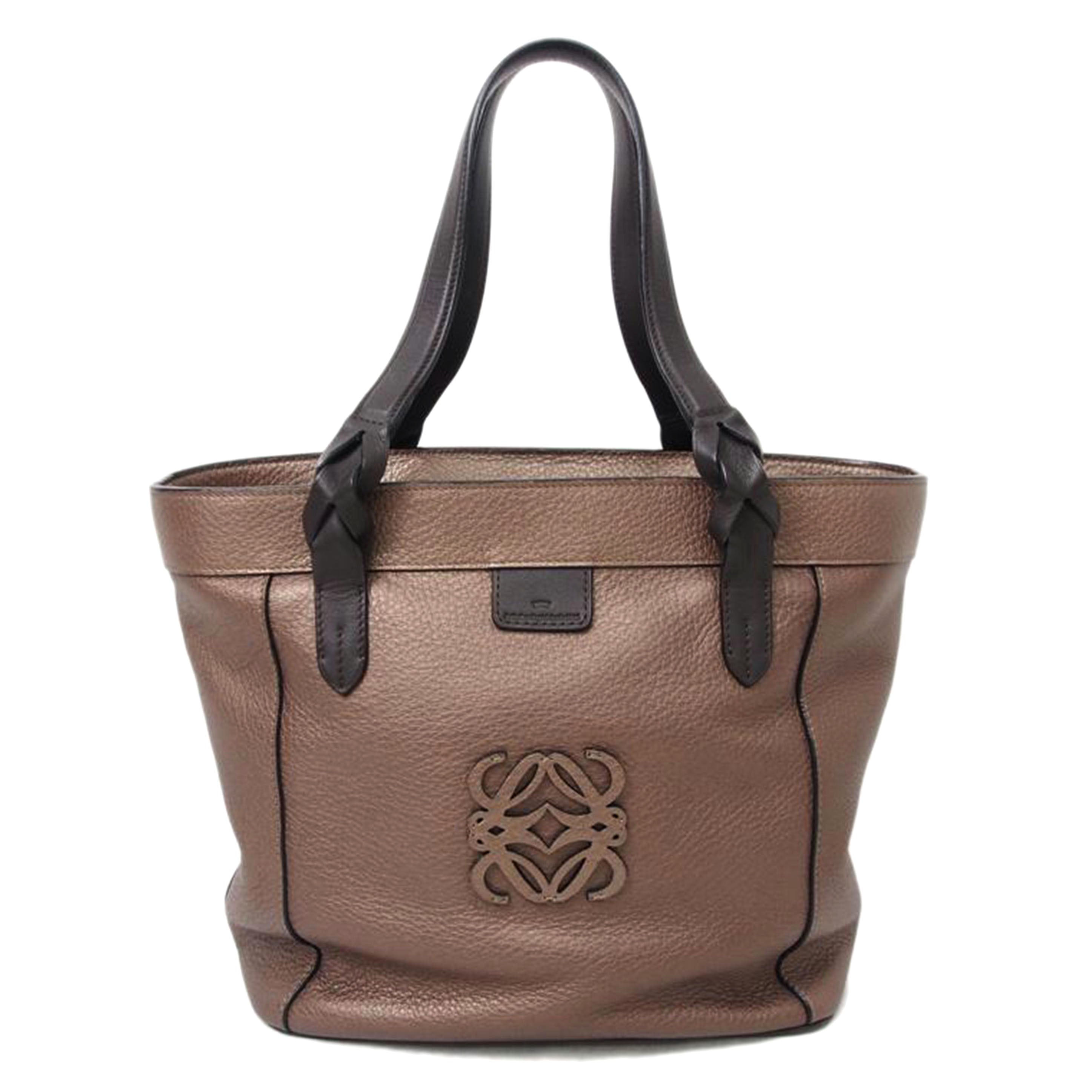 LOEWE/フスタ アナグラム/レザー/トート/01 12 10//ABランク/78