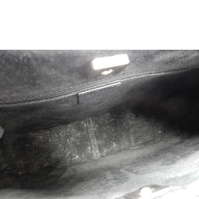 GUCCI グッチ/バンブーストラップショルダー/コーティング/ブラック/001 3739//3444/Bランク/02