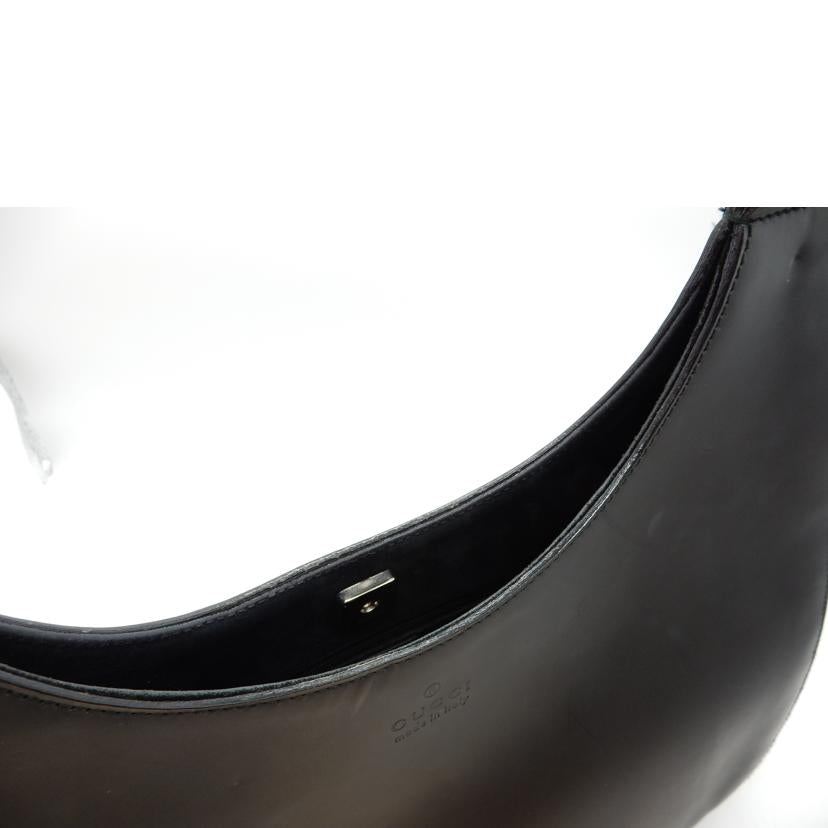 GUCCI グッチ/バンブーストラップショルダー/コーティング/ブラック/001 3739//3444/Bランク/02