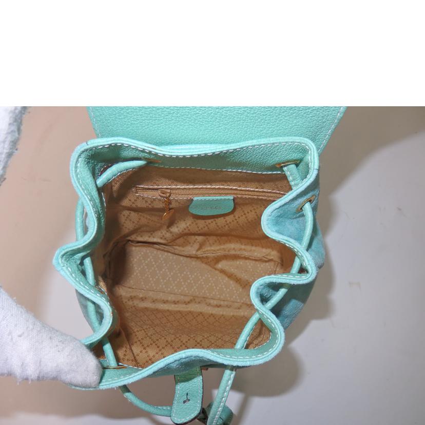 GUCCI グッチ/ミニリュックサック/スエードレザー/エメラルドグリーン/003.1998//0030/Bランク/84