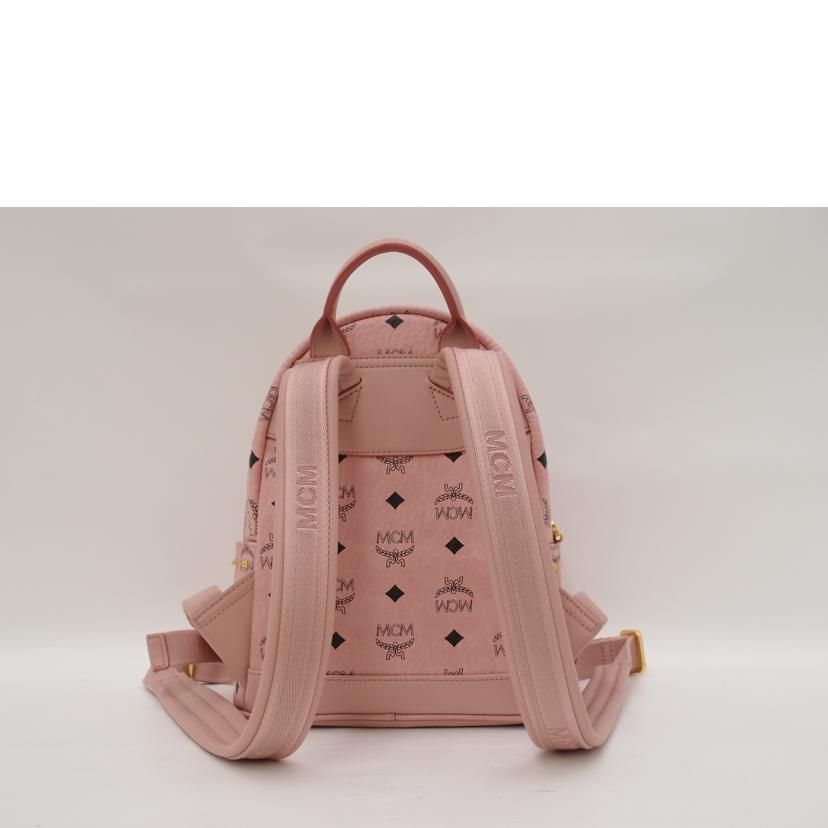 MCM エムシーエム リュック レディース/ビジューバックパック/ピンク/MWK84XL92//Aランク/69