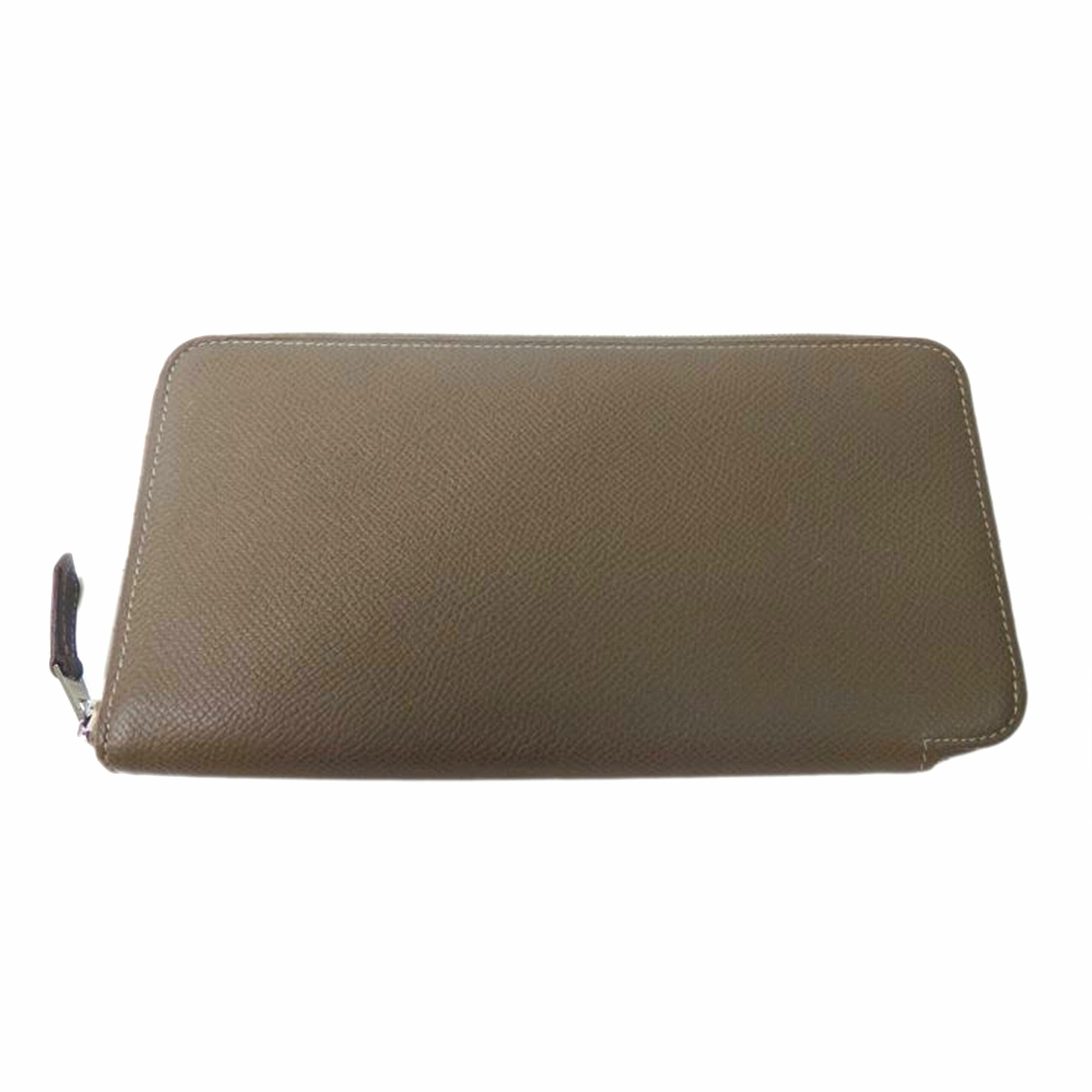 HERMES エルメス/アザップロング・シルクイン/エトゥープ/ヴォーエプソン//C刻/2018年製/BCランク/84