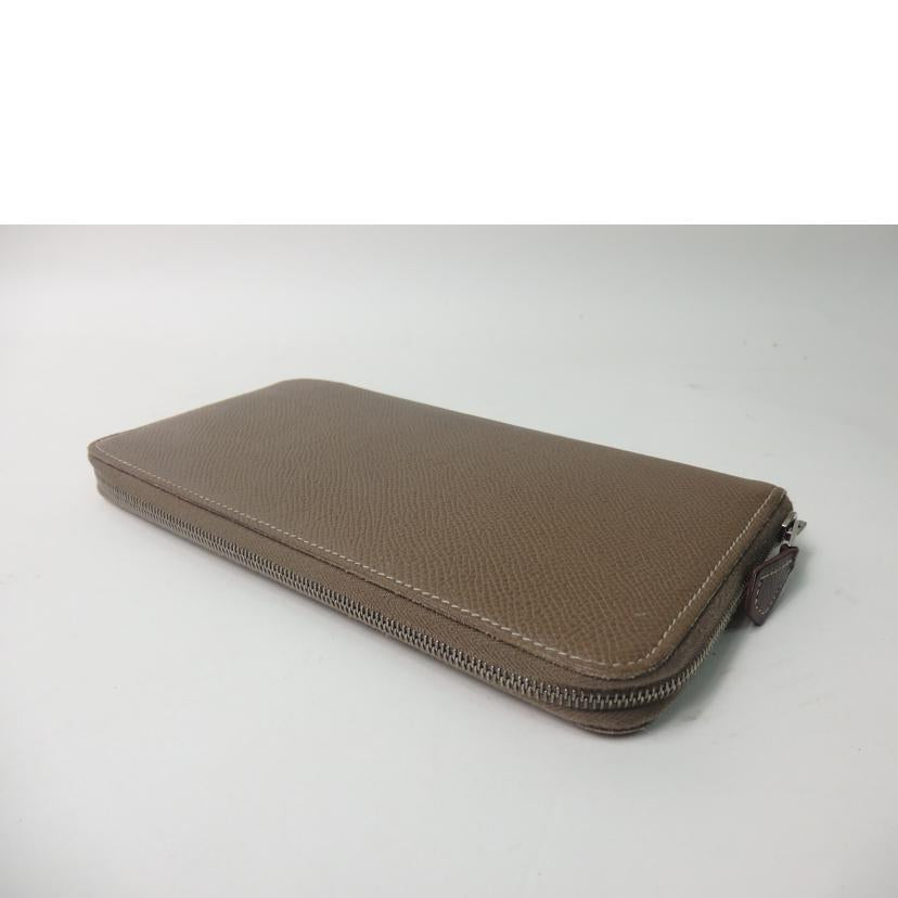 HERMES エルメス/アザップロング・シルクイン/エトゥープ/ヴォーエプソン//C刻/2018年製/BCランク/84