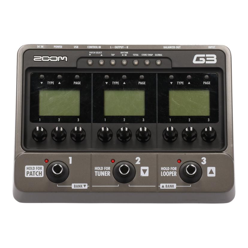 ZOOM ZOOM/エフェクター/G3//023902/Bランク/82