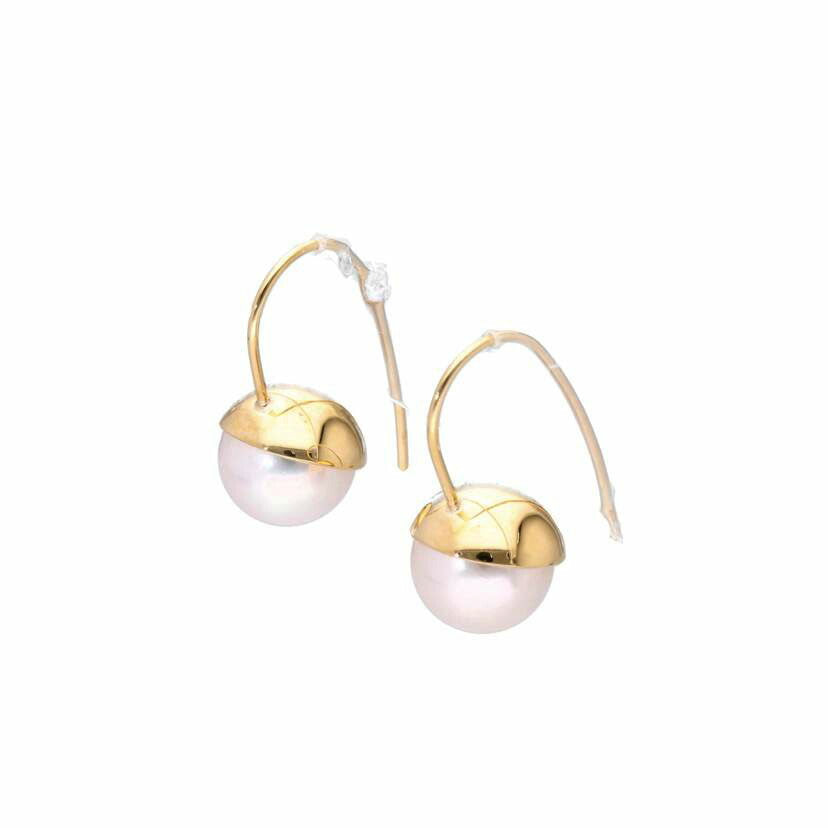 / K18パールピアス HSS-0004//SAランク/75