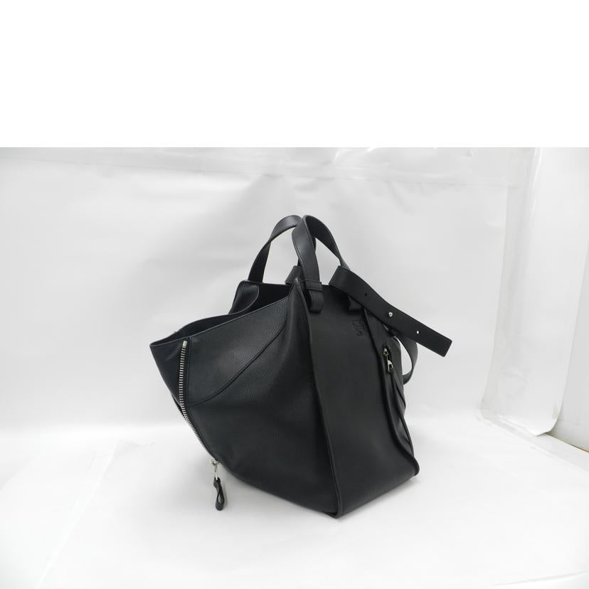 LOEWE ロエベ 黒 2WAY ハンド 肩掛け レディース/ハンモック・ミディアム/ブラック//061601/Aランク/69