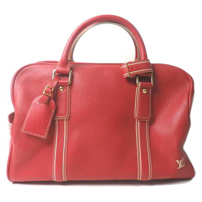LV ルイヴィトン/キャリーオール/トバゴレザー/レッド/ボストンバッグ/M95140//TH0016/ABランク/84