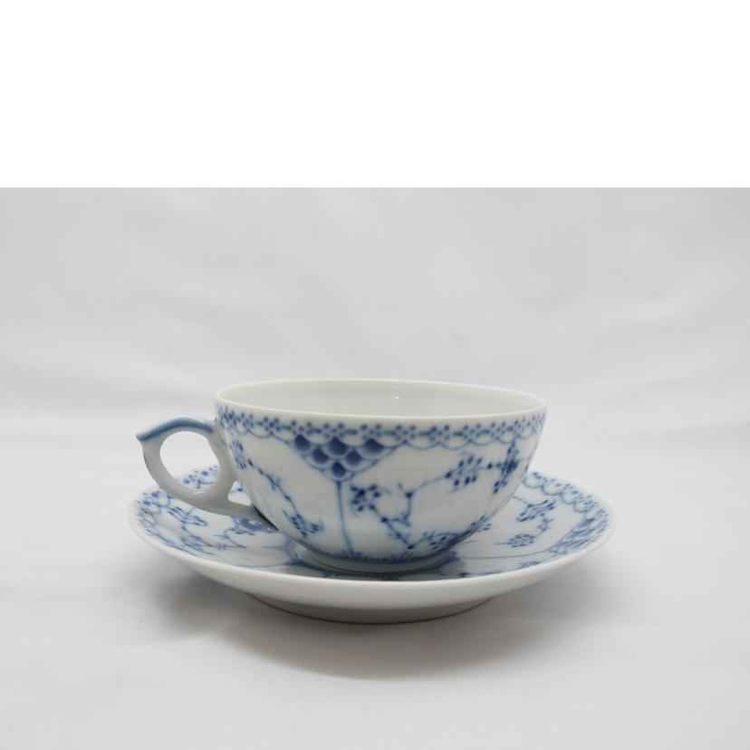 ROYAL COPENHAGEN ロイヤルコペンハーゲン/ブルーフルーテッド/カップ&ソーサー2客セット//Aランク/03