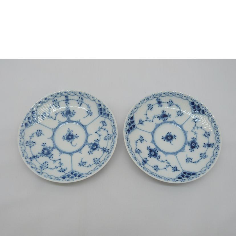 ROYAL COPENHAGEN ロイヤルコペンハーゲン/ブルーフルーテッド/カップ&ソーサー2客セット//Aランク/03
