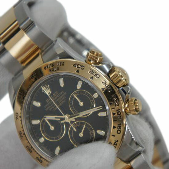 ROLEX ロレックス/デイトナ/コンビ/ブラック/ランダム番/SS×YG/116503//N65100S7/Aランク/75