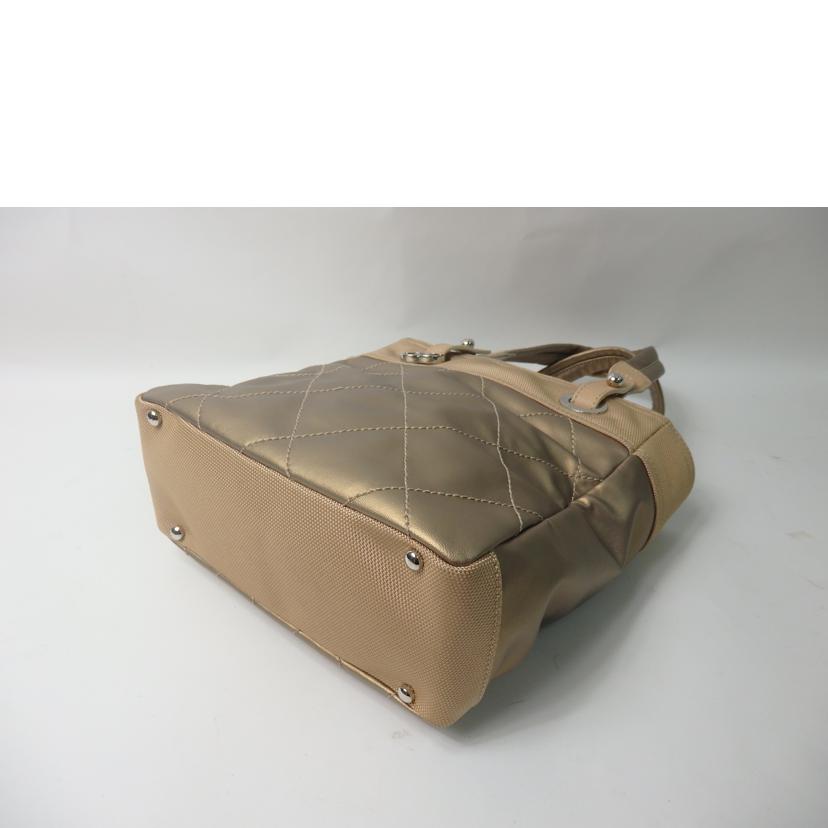 CHANEL シャネル/パリビアリッツトートPM/ゴールド//11322285/ABランク/84