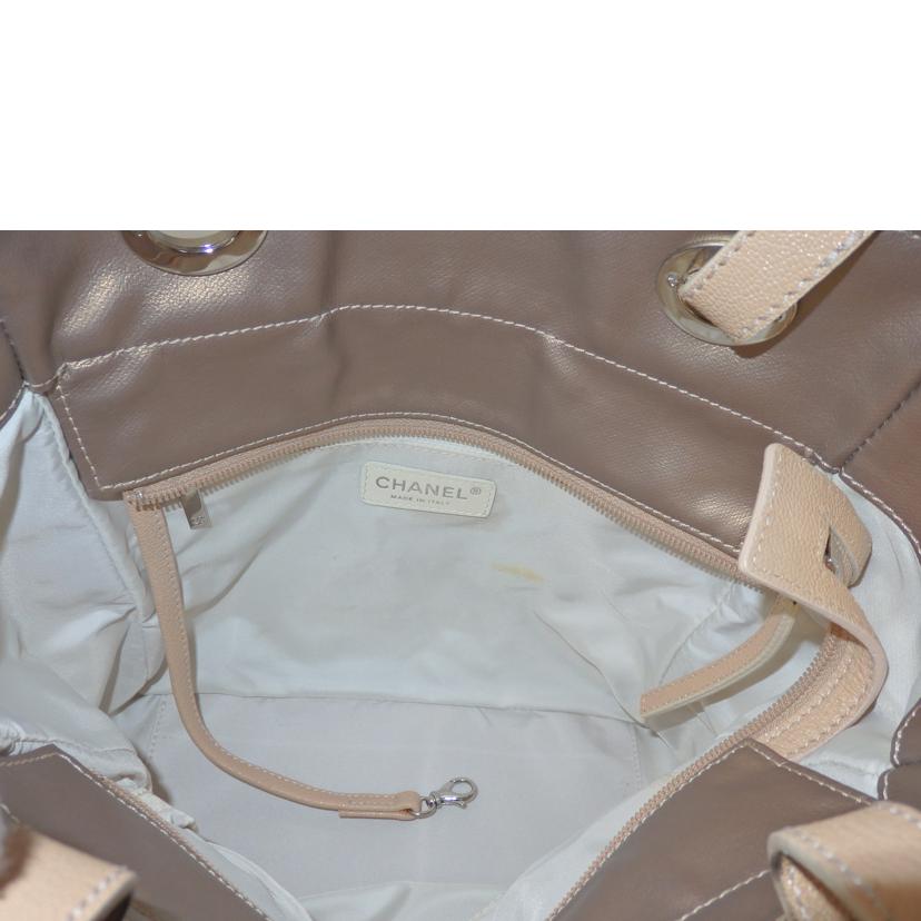 CHANEL シャネル/パリビアリッツトートPM/ゴールド//11322285/ABランク/84