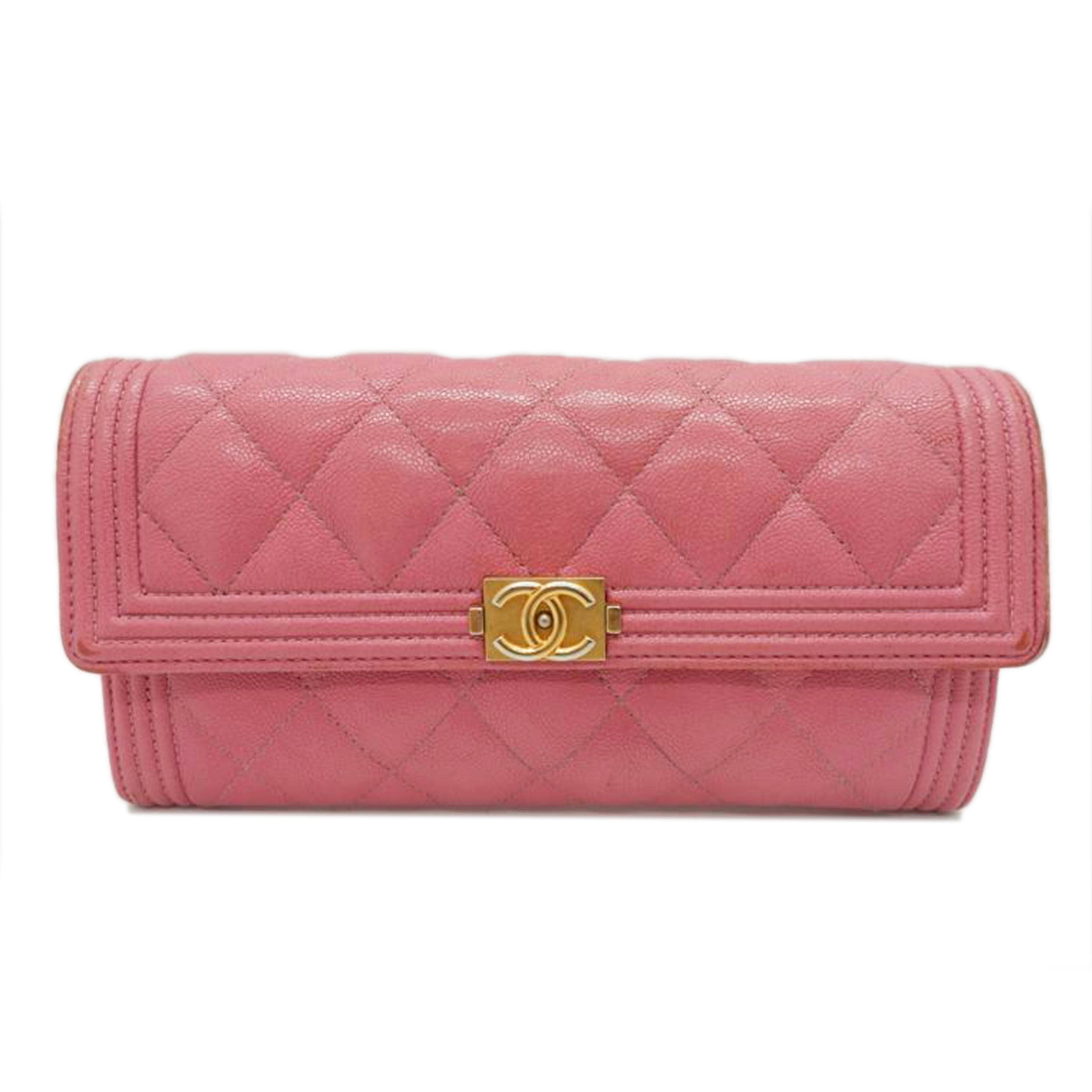 CHANEL シャネル/ボーイシャネル/マトラッセ/長財布//27225465/BCランク/02