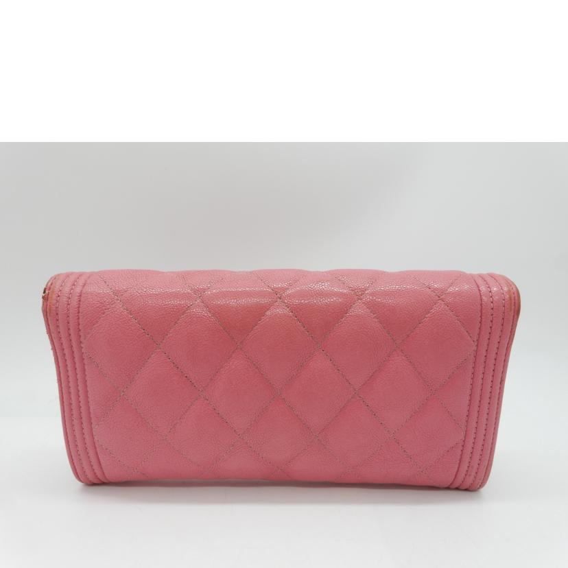 CHANEL シャネル/ボーイシャネル/マトラッセ/長財布//27225465/BCランク/02