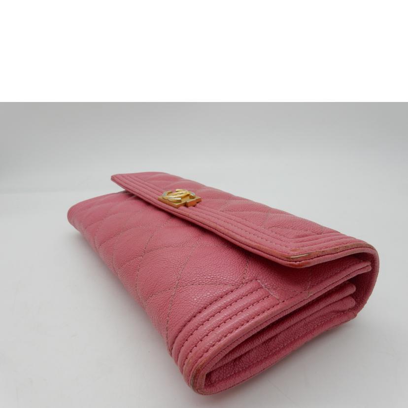 CHANEL シャネル/ボーイシャネル/マトラッセ/長財布//27225465/BCランク/02