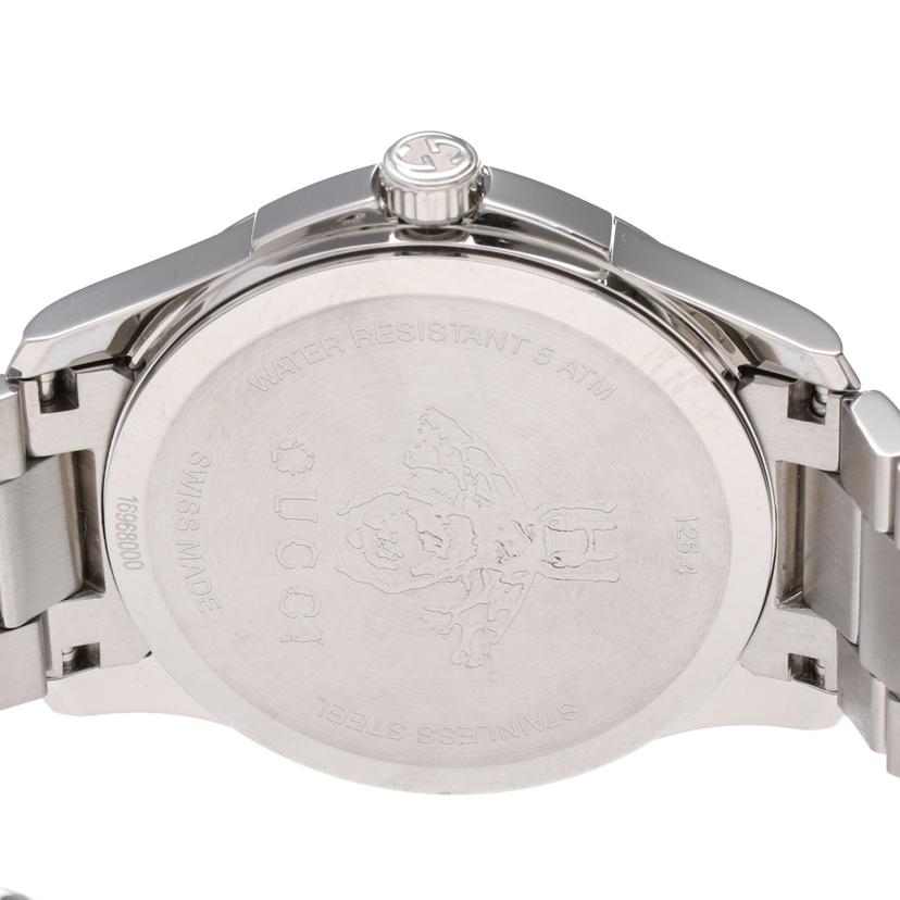 GUCCI グッチ/ユニセックスモデル/シルバー/クオーツ時計/YA1264028//16968000/Aランク/75