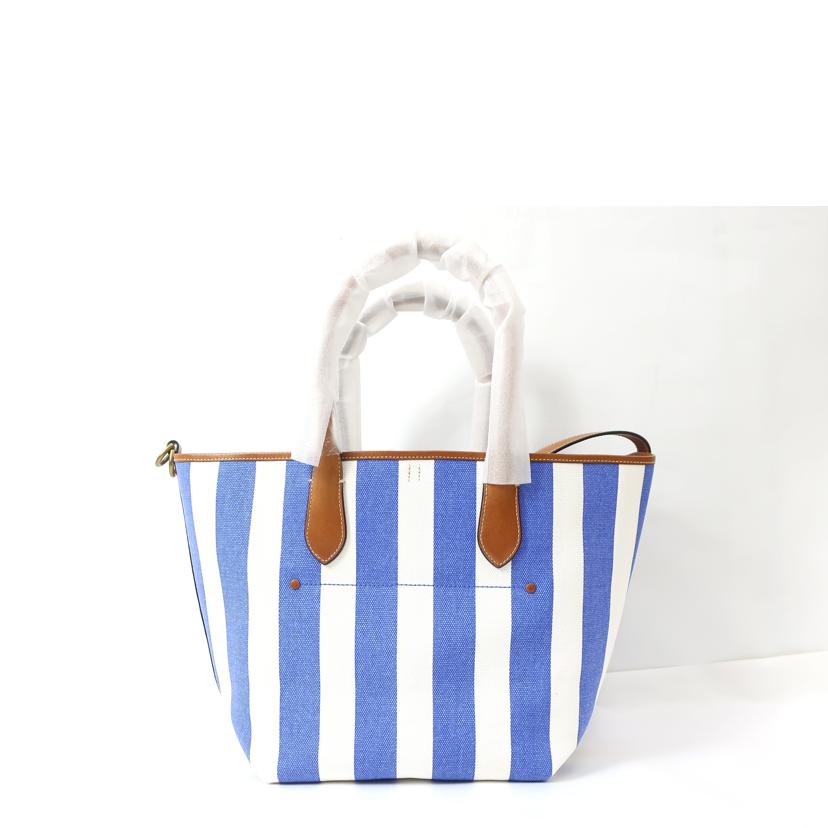 POLO RALPH LAUREN ラルフローレン/ストライプド キャンバス ミディアム Bellport トートバッグ 2WAY/WAPBAG0G620318//SAランク/65