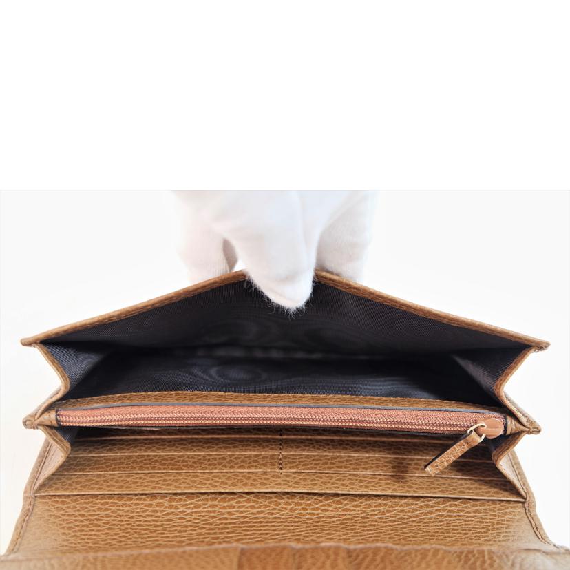 GUCCI グッチ/GGキャンバスフラップ二つ折長財布/346058//490**/Sランク/71