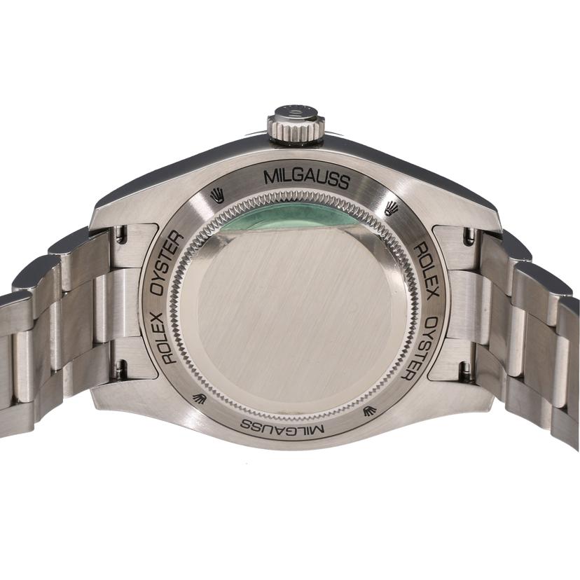 ROLEX ロレックス/ミルガウス/ブラック文字盤/SS/116400GV//G52***********/Aランク/75